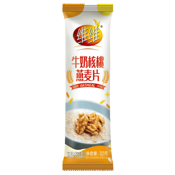 维维 牛奶核桃燕麦片32g条装