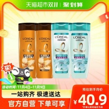 欧莱雅  洗发露/润发乳随机100ml*4