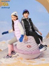 Skechers斯凯奇 儿童羽绒背心