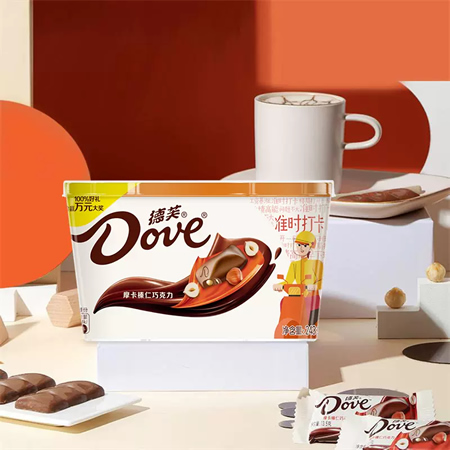 Dove 德芙 摩卡榛仁巧克力 243g