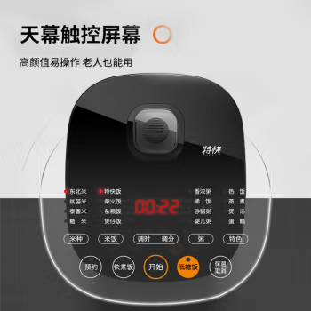 九阳（Joyoung） 4L 电饭煲 F530【21年4L旗舰款】22分钟特快饭