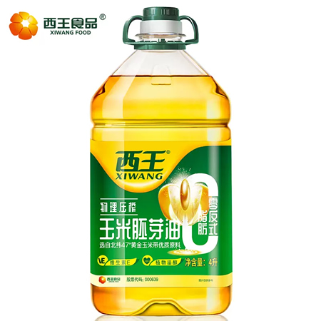 西王 非转基因 玉米胚芽油 4L
