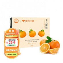 京鲜生 十八臻橙 赣南脐橙 3kg铂金果