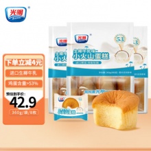 光明  生椰牛乳蛋糕360g*2包