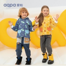 aqpa 儿童棉服夹棉外套