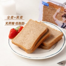 三只松鼠   黑麦吐司1000g