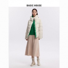 百家好  女短款羽绒服