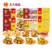 正大 全家炸鸡小食套装（9袋 3150g）