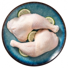 六和 白羽鸡 冷冻鸡全腿1kg/袋