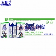 欧亚  大理高原全脂纯牛奶200g*20盒