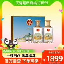 五粮液 生态酿酒江山礼盒 请送礼酒500ml*2瓶