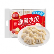 三全 灌汤系列三鲜口味饺子1kg约54只