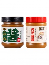 六必居 二八酱 200g+纯芝麻酱 220g 