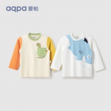 aqpa 儿童纯棉T恤长袖
