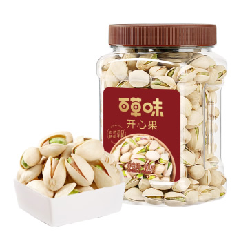 百草味 开心果盐焗味400g