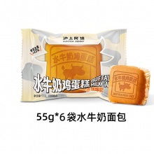 沪上阿姨 水牛奶面包55g*6袋