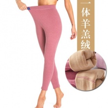 虎迹  男女款羊羔绒打底裤