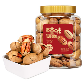 百草味 碧根果奶油味400g