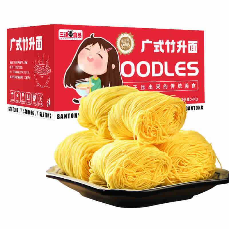 三通食品 竹升面600g