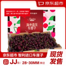  京东超市 智利原箱进口车厘子JJ级 5kg礼盒装