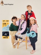 暇步士 儿童摇粒绒厚风衣