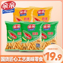  亲亲  虾条80g*5袋