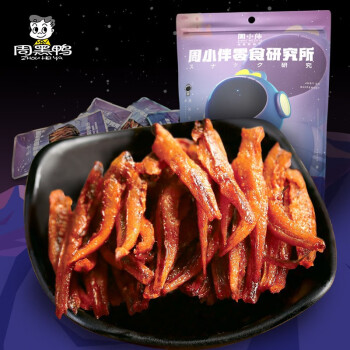 周黑鸭 周小伴 麻辣甜小鱼仔90g