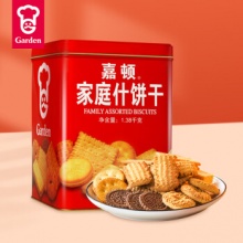 嘉顿 家庭什锦饼干礼盒1380g
