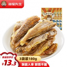 海狸先生 香酥小黄鱼60g*3袋