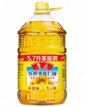 鲁花压榨葵花仁油5.7L 