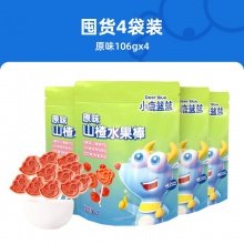 小鹿蓝蓝 山楂棒棒糖106g*4袋
