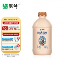 蒙牛 欧式炭烧风味发酵乳1kg