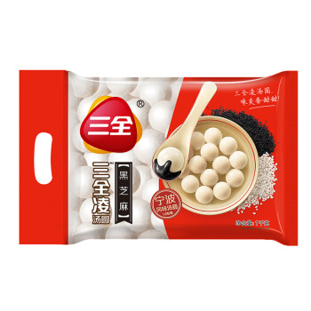 三全 宁波风味 黑芝麻汤圆 1kg 约83只