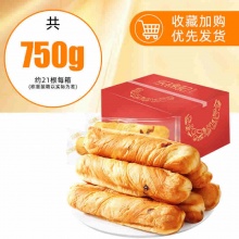 乐锦记 手撕面包撕棒21袋750g