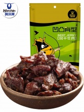 科尔沁 味风干牛肉干牛肉粒200g