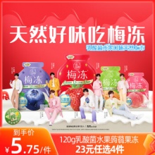 溜溜梅  乳酸菌水果果冻120g 