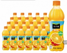 美汁源 果粒橙450ml*24瓶