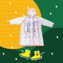 B.Duck小黄鸭 儿童雨衣