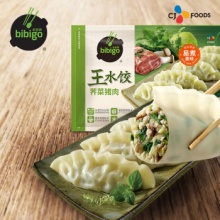 必品阁（bibigo）王水饺 荠菜猪肉1200g 约48只