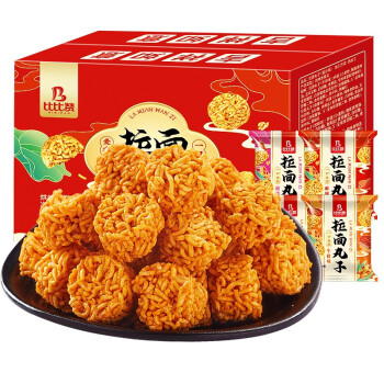 比比赞  拉面丸子干脆面 混合味20包