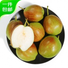 京鲜生 长城翡翠酥梨 花皮净重3斤