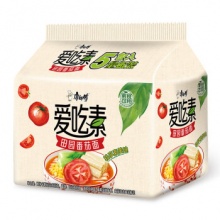 康师傅  方便面 爱吃素 田园番茄面82.5g*5袋