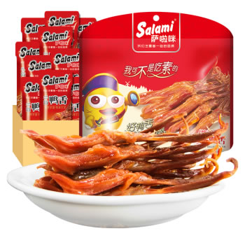 萨啦咪   温州鸭舌200g