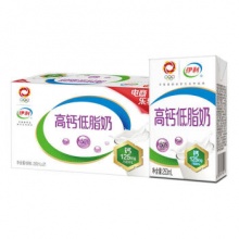 伊利 高钙低脂牛奶250ml*21盒