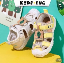kidsing  儿童包头凉鞋