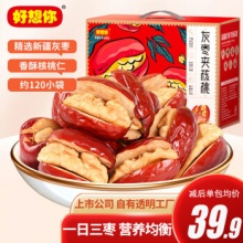 好想你 灰枣夹核桃660g 约120小包