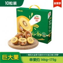 佳沛  新西兰阳光金奇异果10粒 巨大果