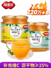 福事多  蜂蜜柚子茶450g*2瓶