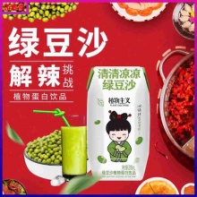 嗒诗咪 植物主义绿豆沙植物蛋白饮品210ml*12盒