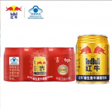 红牛 维生素牛磺酸功能饮料250ml*6罐